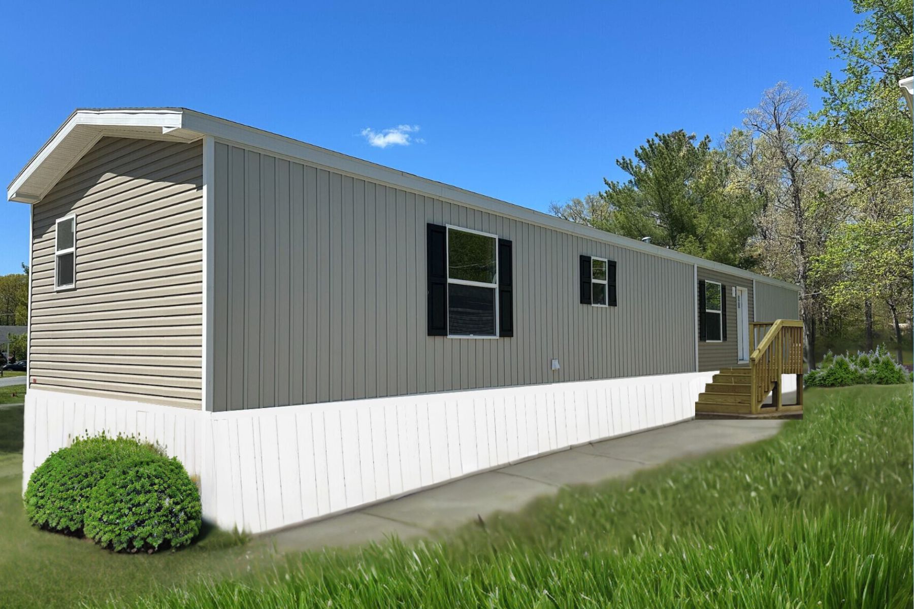 Willoughby Estates Lot 7 Exterior - Mobile Home for Sale